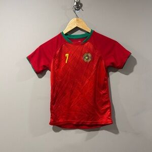 Portugal Home Soccer Football Jersey